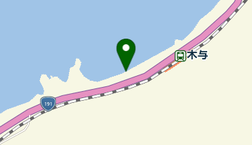 木与メイン(サーフスポット)の地図画像