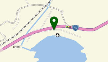 内妻(サーフスポット)の地図画像