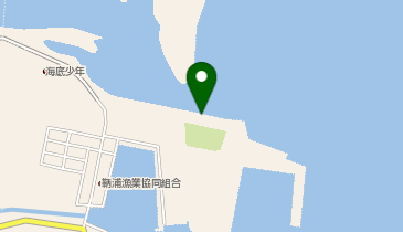 海部川河口(サーフスポット)の地図画像