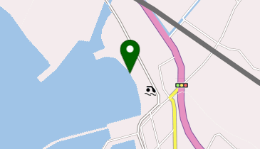 手結(サーフスポット)の地図画像