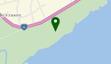 大方浮鞭(サーフスポット)の地図画像