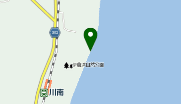 伊倉ヶ浜(サーフスポット)の地図画像