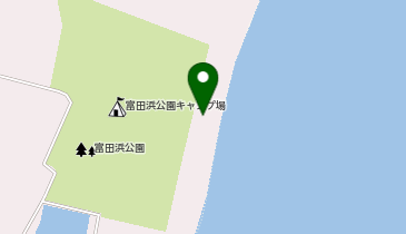 富田浜(サーフスポット)の地図画像