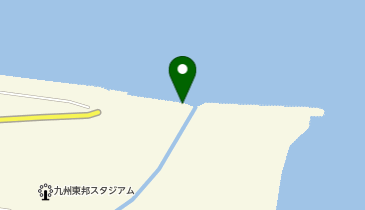 大淀川河口(サーフスポット)の地図画像