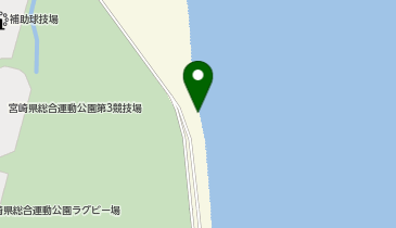 木崎浜(サーフスポット)の地図画像