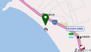 加津佐(サーフスポット)の地図画像