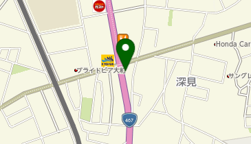 愛車工房 Car Dock(カー ドック)大和店の地図画像