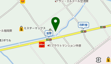 ケアユー株式会社 仲原工場の地図画像