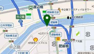 アガット 肥後橋の地図画像