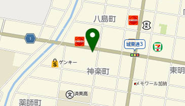 軽楽市ひのまるの地図画像