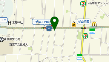 HONKEE TONKEE(ホンキー トンキー) 香記豚記の地図画像