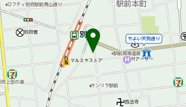 ランズ珈琲 別府店の地図画像
