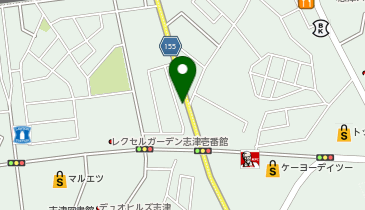 ガッツレンタカー 志津店の地図画像