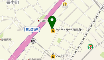 ほけん百花 カナートモール和泉府中店の地図画像