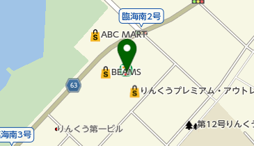 AIGLE(エーグル) りんくうプレミアム・アウトレット店の地図画像