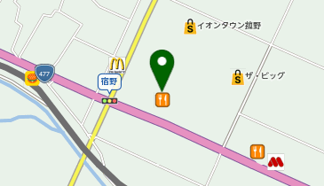 喫茶店 ピノキオ イオンタウン菰野店の地図画像