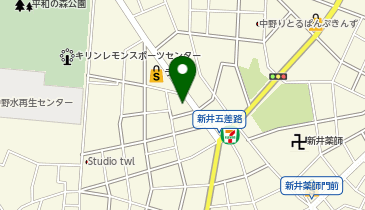 大二郎の小籠包 新井店の地図画像