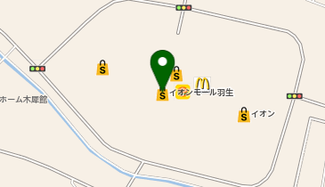 にがおえSHOP(ショップ)星の子 イオンモール羽生店の地図画像