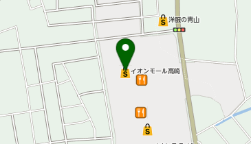 UQスポット イオンモール高崎店の地図画像