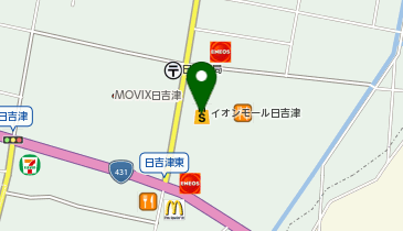 鳥取県西部不妊専門相談センターはぐてらす イオンモール日吉津店の地図画像