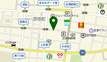 BAP結婚情報サービス・沼津の地図画像