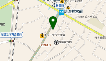 セルフ写真館 オリジナル原宿店の地図画像