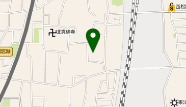 都ミシンサービスの地図画像