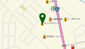 鶏笑 留萌店の地図画像