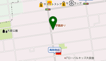 鶏笑 大泉学園店の地図画像