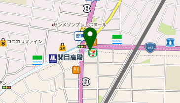 からあげ酒場鶏笑 関目高殿店の地図画像