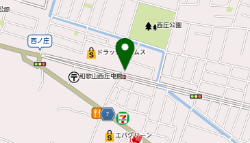 鶏笑 和歌山西庄店の地図画像