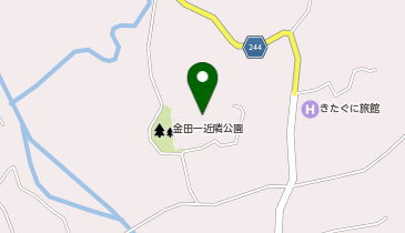 カダルテラス金田一の地図画像