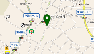 WOLFMAN BARBER SHOP JINGUMAE(ウルフマン バーバー ショップ ジングウマエ)の地図画像