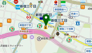 ガシャポン バンダイオフィシャルショップ 新宿マルイアネックス店の地図画像