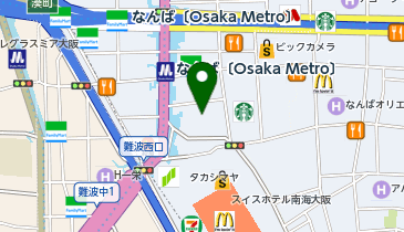ウビクエ なんばマルイ店の地図画像