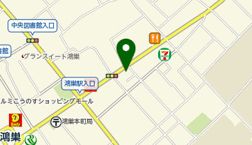 餃子の雪松 鴻巣店の地図画像