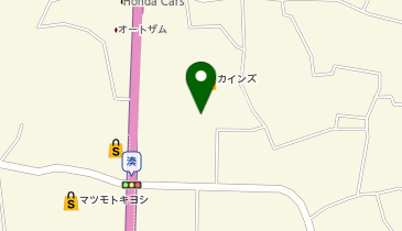 スターバックスコーヒー カインズ館山店の地図画像