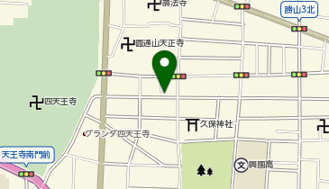 ご遺骨サポートこころ 大阪天王寺店の地図画像