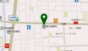 ジョニーのからあげ 大池橋店の地図画像