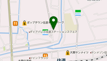 ジョニーのからあげ 住道駅前店の地図画像