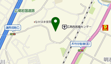 ジョニーのからあげ 国立広島西医療センター売店の地図画像