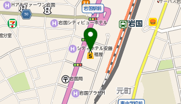 ジョニーのからあげ 岩国駅前店の地図画像