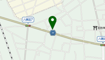 KOMACHI GINAN YATSURUGI(小町 岐南八剣店)の地図画像