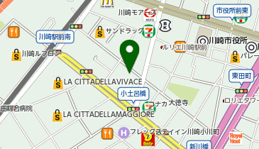 神戸牛 すき焼きの地図画像