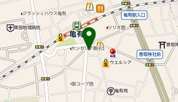 崎陽軒 亀有駅南口店の地図画像