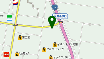 南陽バウムクーヘン こおどり庵の地図画像