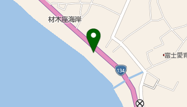 材木座の浜売りの地図画像