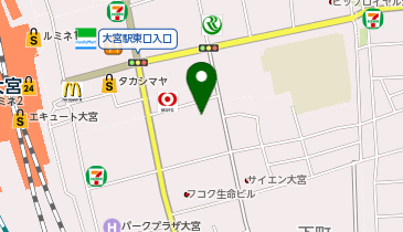 degital hollywood Studio&times;LIG(デジタル ハリウッド スタジオ バイ リグ) 大宮校の地図画像