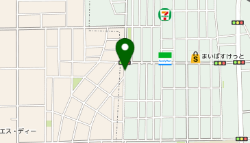 江川せせらぎ遊歩道の地図画像