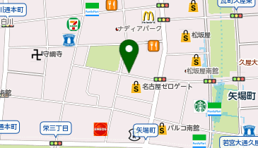 Joie de treat.(ジョア ドゥ トリート) 名古屋店の地図画像